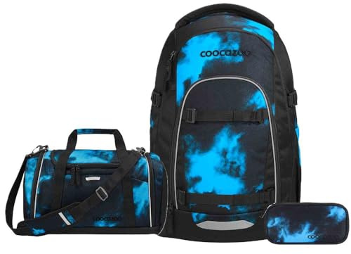Coocazoo Mate Schulrucksack Set 3tlg. inkl Sporttasche (Mystic Clouds)