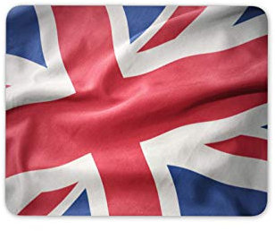 Destination Vinyl Ltd Union Jack Flag Mouse Mat Pad - Great Britain British UK Computer #15244