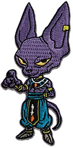 Dragon Ball Super Beerus bestickter Aufnäher