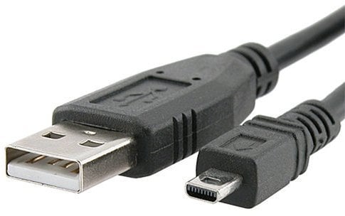 Replacement Compatible OLYMPUS Smart D-745 / D-750 / D-755 DIGITAL CAMERA USB CABLE & BATTERY CHARGER