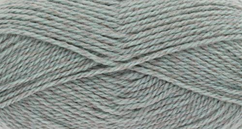 King Cole Big Value Poplar Chunky Knitting Wool Yarn (100g Ball) - Premium Acrylic with Tweed Effect for Knitting & Crochet (4347 Meadow Mist)