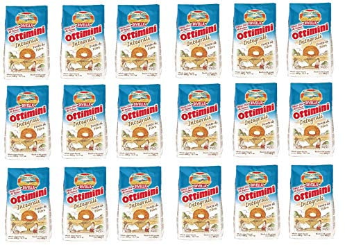 18x Divella Ottimini Integrali Vollkornkekse 400g Biscuits Cookies italienische Kekse