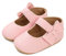LACOFIA Ballerine neonata Scarpe da Battesimo Primi Passi Bambina Scarpine Principessa Bowknot Antiscivolo per Bimba Rosa 12-18 Mesi