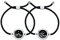 TOTWOO Pärchen Armband Paar Geschenke Partnerarmbänder mit Berührung Fernbeziehungsgeschenk für Lange Distanzen Liebes Vibration & Aufleuchten Bluetooth Pairing Schmuck