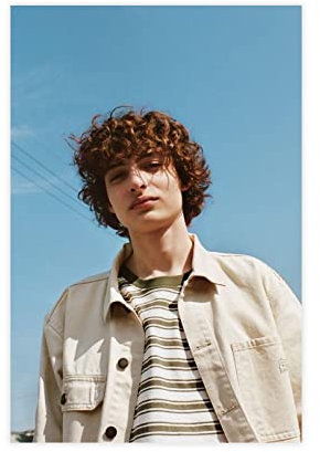 FISH DRAGATE Schauspieler-Poster Finn Wolfhard 18, Leinwand, Poster, Schlafzimmer, Dekoration, Sport, Landschaft, Büro, Raumdekoration, Geschenk, ohne Rahmen, 30 x 45 cm