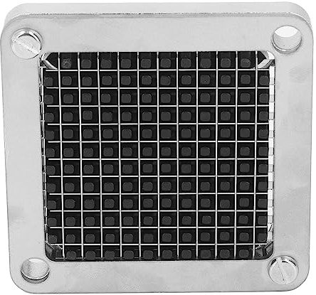 Lame de Rechange pour Coupe-Frites, Assemblage de Lames et Bloc Poussoir pour Coupe-Frites Commercial, Lame de Découpeuse Manuelle de Pommes de Terre en Acier Inoxydable pour (6mm)