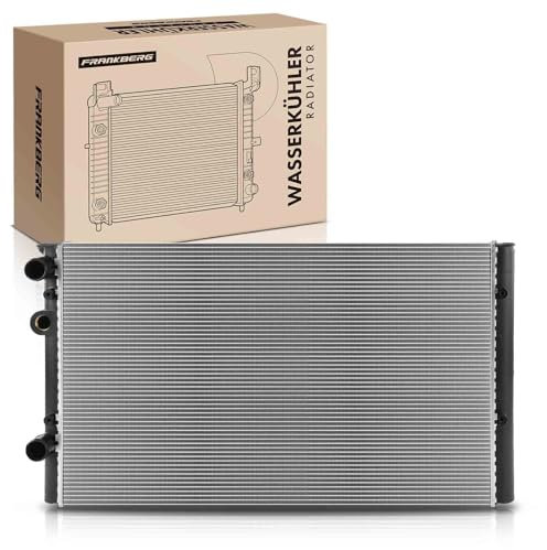 Frankberg Radiatore acqua radiatore motore raffreddamento trasmissione manuale compatibile con Golf III Variant 1H5 2.9L 1994-1999 60 6X1 1.2L 1.6L 2001-2005 Sostituire # 1H0121253BJ