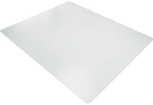 eurokraft | Basic | Bodenschutzmatte | mit Noppen für Teppichböden | BxT 1300 x 1200 mm