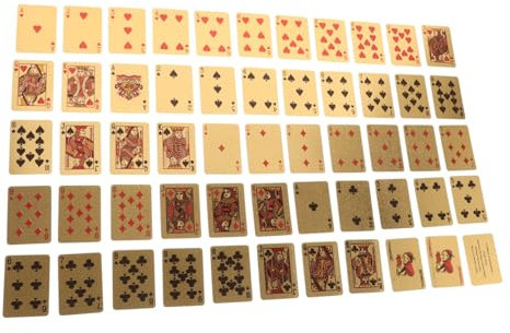 DIKACA Mini Poker Karten Spielzeug Für Kinder Set Von Mini Spielkarten Simulierte Karte