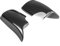 JINFOLI M3 Sytle Auto Seitentür Rückspiegel Abdeckkappe Ersatz Spiegelabdeckung, for BMW, E46 E39 1998-2005 4Dr 51168238375 51168238376 Ersatzbezüge(Carbon Fiber Look)