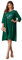 GRACE KARIN Abito da Donna 2 Pezzi per Occasioni Speciali Cardigan in Chiffon Abiti per La Madre della Sposa per Invitati al Matrimonio Verde Scuro