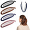 Banana Clip,4 Stück Bananenspange Haare Damen Vintage Bananenspange Mädchen Banane Haarspange Dickes Haar Pferdeschwanz Bananenspangen Accessoire für Lockiges Oder Glattes Haa Frauen und Mädchen