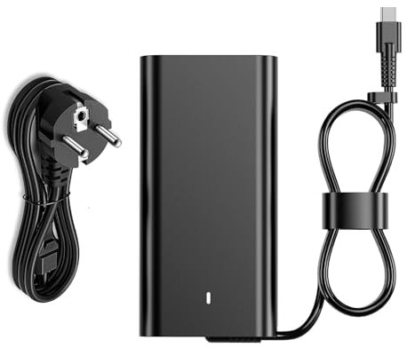Alimentatore USB-C AC per Notebook da 100W 20V 5A Compatibile con Dell Inspiron 14 16 5000 7000 7440 7430 5630 5430 XPS 14 9440 Latitude 9440 7640 7340 5540 5440 5340 Precision 5680 5480