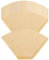 LUMINFLY 100 unidades de papel de filtro de aceite para freidora, papel de filtro de café y té V60, filtros de pulpa de madera gruesa para grasa, ideal para el hogar y la cocina
