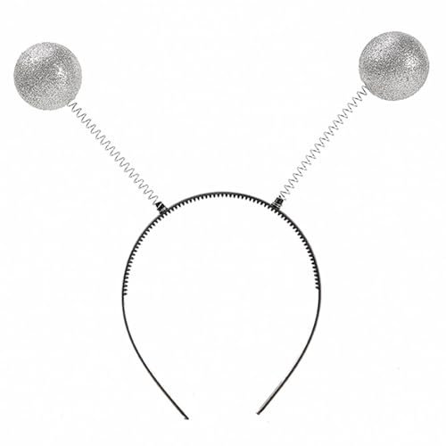 YAOGUI Serre-tête Alien poudre pailletée pour fête - Serre-tête pour fête - Serre-tête pour enfants et adultes