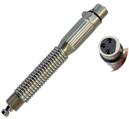 Vac-u-lock adapter Drill Joint Extension Rod With Spring Self-locking Rod Stainless Steel Attachments Accessories to 3 XLR Connector Compatible with KlicLok System Mechine 14.5cm/5.7in