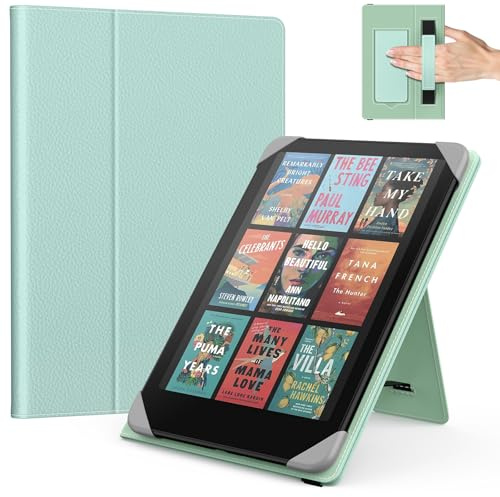 MoKo Case for 6.8,7 Inch Kindle Paperwhite eReaders Tablets,Agave Green