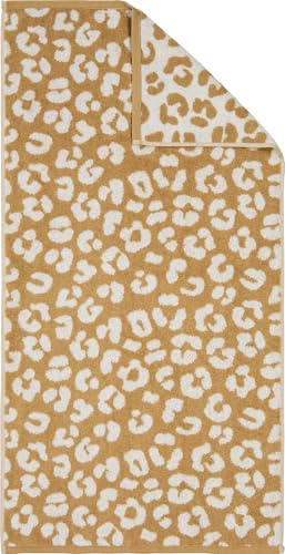 Erwin Müller Handtuch Leo Walk-Frottier Natur-Creme Größe 50x100 cm