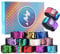 KUUQA 16 Stücke Magie Pailletten Meerjungfrau Armbänder 2-Color Pailletten Glitter Slap Armbänder für Kinder Meerjungfrau Geburtstag Party Favors Taschen Liefert (Zufällige Farben)