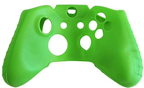 OSTENT Estuche Protector de Piel Suave Silicona Protector Compatible con el Controlador Microsoft Xbox One - Color Verde