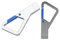 8GB Metal Mousqueton Forme clé USB USB 2.0 pendrive bâton clé USB de Stockage des clés USB Flash Disk Disque pendrive clé USB. (Blue)
