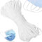 Cordon élastique pour masques (entreprise britannique) Accessoires de couture Bande élastique 30 m 3 mm Blanc