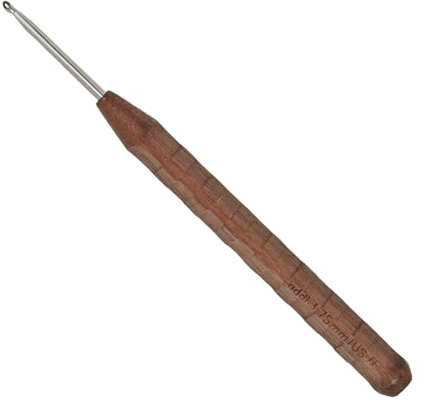 AddiNature Walnut Novel Crochet Hook (587-2) Pack of 5 16cm x 2mm Gustav Selter GmbH & Co.