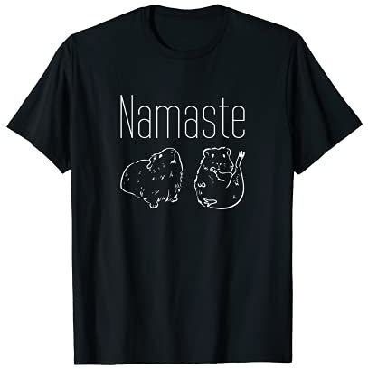 Yoga Namaste | Hamster Achtsamkeit Spirituell Sport Pilates T-Shirt
