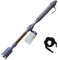 Luckxing Aspirateur Électrique Aquarium, Nettoyeur D'aquarium Electrique Siphon, 5 en 1 Aspirateur Gravier Aquarium pour Gravier/Aquarium Algues/Nettoyage La té