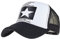 Joligiao Cappellino con Visiera Estivo Ricamato Uomo Trucker cap Berretto da Baseball in Rete con Chiusura a Scatto Regolabile,Bianco