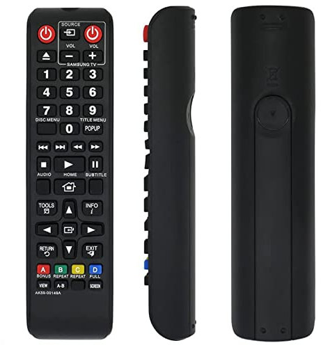 VINABTY AK59-00149A Replacement Remote Control fit for Samsung DVD BD Blu-Ray Disc Player Remote BDF5100 BD-J5700 BD-J5900 BD-ES5300 BD-FM51 BD-FM57C BD-HM51 BD-HM59 BD-J5100 BD-H5100 BD-H5900
