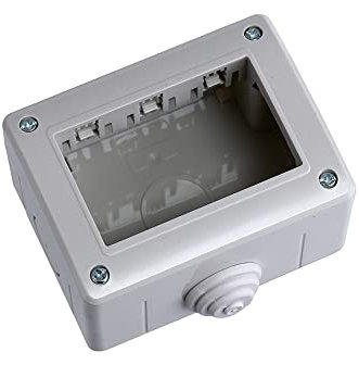 Scatola Porta Frutti Da Esterno, Compatibile Con Bticino Matix (1, Custodia 3P IP40)