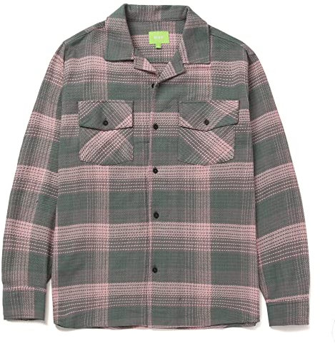 HUF Smash Surchemise en flanelle, rose, Medium