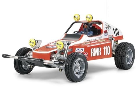 TAMIYA 58441 1:10 1:10 RC Champ 2WD Buggy Wiederauflage - ferngesteuertes Auto, RC Fahrzeug, Modellbau, Bausatz zum Zusammenbauen, Hobby, Basteln