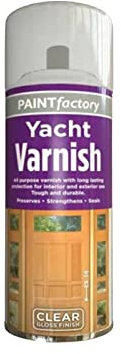 PNJB, All Purpose Yacht Varnish, Professional Gloss Finish Spray Wood Color Paint, Interior, and Exterior Surfaces, Fast Drying Sealer, Easy to Apply, Durable & Flexible Adhesion, 200ml, (1 Pcs)