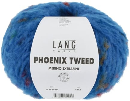 Lang Yarns - Phoenix Tweed 0006 royal 100 g