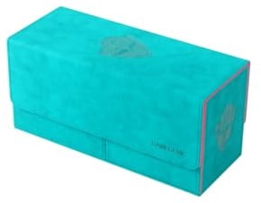 Gamegenic The Academic 133+ XL Teal/Pink | Spielzubehör | mehrsprachig | Ab 14 Jahren – 1 Spieler – langlebig und stabil TCG, OCG-Kartenspeicher – kompatibel mit MGT