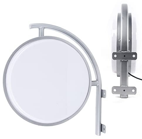 LED Leuchtkasten Leuchtschilder Doppelseitig Rund 40cm Wasserdicht Leuchtreklame Sign Board Lichtwerbung,für Restaurants, Imbissbuden,Geschäfte,Unternehmen