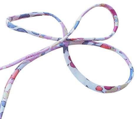 Cordon de véritable tissu Liberty, motifs au choix, au mètre (Betsy Cuberdon)