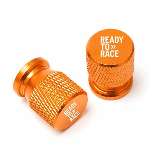 Ventildeckel Motorräder Reifen Ventil Kappen für KTM Super Adventure Duke 125 200 390 690 790 890 990 1290 Motorrad Zubehör,Orangestyle