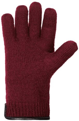 Pure Pure by Bauer Wollwalk-Handschuhe (Burgunder, 7, NV)