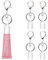 Rolitwils Schlüsselanhänger für Lipgloss, Sommerfreitage, Lippenbalsam-Halter, Schlüsselanhänger für ELF-Reviver, tragbare Lipgloss-Hülle mit Schlüsselanhänger, 2, 2 Stück, Lieferumfang: 2 Stück, 2