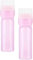 RUNCHILD Hair Oil Applicator Bottle with Root Comb, 2 Pack, Pink, Scalp Treatment and Hair Colouring Tool with Graduated Scale