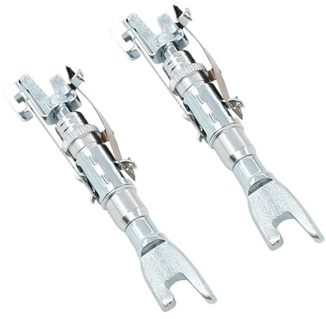 Bremsbackenversteller Nachsteller Trommelbremse Bremstrommel Einsteller Hinterachse für 500L Grande Punto 199 Doblo Idea Linea Panda 169 Punto 188 Punto Evo Fiesta MK5 Focus MK2 Fusion Musa Nemo