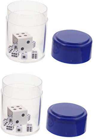 UPKOCH 2sätze Explosion Dice Lustige Prank-spielzeuge Für Zaubertrick-Requisiten Für Partys Und Hochzeiten Praktische Performance-Accessoires Rundes Design