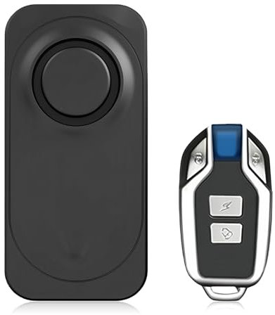 Sistema di Allarme Antifurto per Bicicletta con Telecomando, Impermeabile, Senza Fili con Lucchetto - Compatibile per Moto