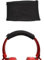 Fascia di ricambio compatibile con cuffie Sony MDR-XB950BT XB950B1 XB950N1 XB950AP, neoprene nero