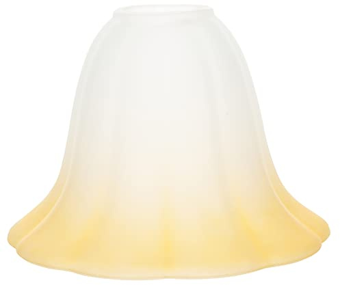 Beiger Glas Lampenschirm mit Schlichter Form als Ersatz | Decken-, Wand und Pendelleuchten, Einfache Montage, Sanfte Lichtstreuung