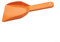 Grattoir à glace et à neige pour un retrait efficace des réfrigérateurs et des véhicules (orange)