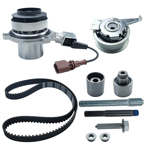 Wasserpumpe + Zahnriemensatz 29 mm kompatibel mit VW Golf VII Schrägheck (5G1, BQ1, BE1, BE2) TIGUAN (5N) Passat Variant (3G5, CB5) Golf VII Variant (BA5, BV5) Golf Sportsvan (AM1, AN1) SHARAN 530 065